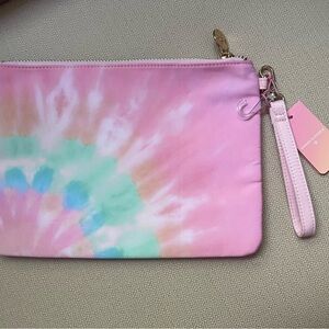 Stoney Clover x Target NWT Pink Tie-Dye Wristlet Clutch